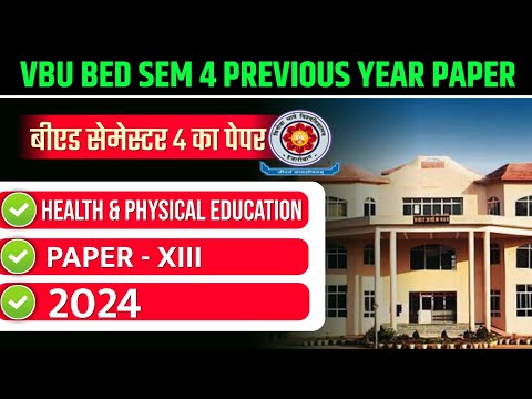 VBU B.ED. SEM