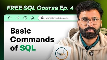 SQL Commands Explained | Beginner’s Guide to SQL Basics 2025 🚀 (Ep 04)