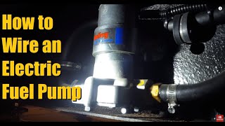 How to wire an Electric Fuel Pump | AnthonyJ350