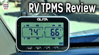 Guta RV Tire Pressure Monitor System   Install, Demo & Review
