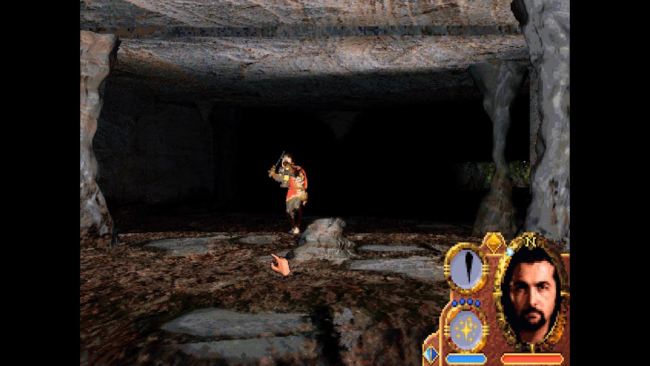 Electrocution of Gladstone Guard in Lands of Lore: Guardians of Destiny