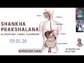 Laghu shankha prakshalanaq - whose having Knee Problem, designed by Dr Rachana Jain 09 01 2026