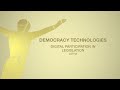 Democracy technologies winner innovation in politics awards 2023