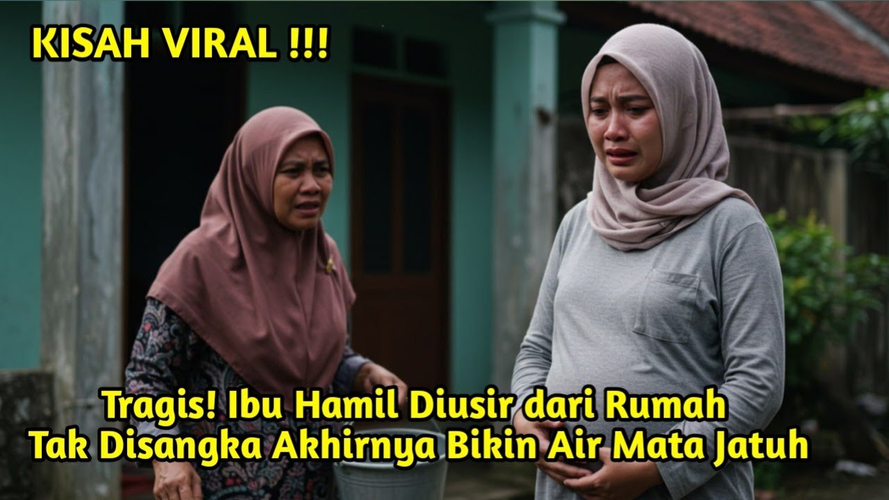 Tragis! Ibu Hamil Diusir dari Rumah, Tak Disangka Akhirnya Bikin Air Mata Jatuh...