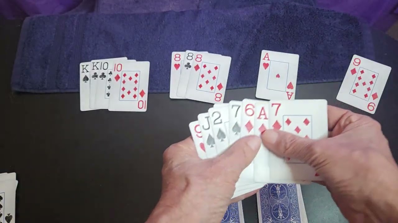 ПОКЕР 5. ДЛИННАЯ СЕРИЯ № 312. ПОКЕРНАЯ ИГРА С НИЧЕЙ.