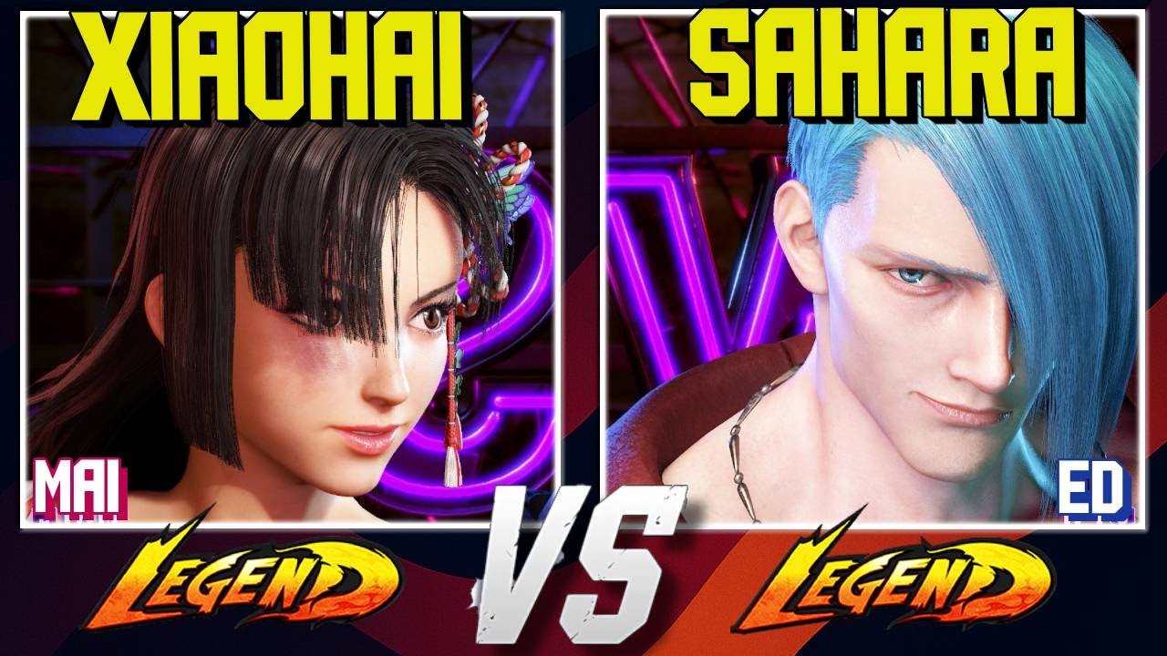 XiaoHai (Mai #1 Ranked) vs Sahara (Ed #1 Ranked) 🔥 SF6 Replay