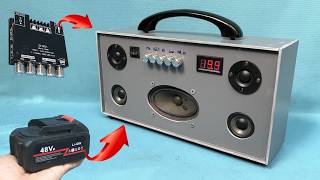 How to Make a Low-Cost Bluetooth Speaker Using PVC Pipe and a Handheld Drill Battery
