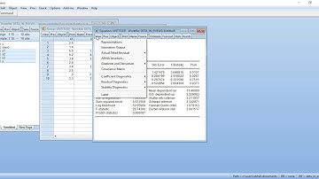 Test of Heteroscedasticity in Eviews || Abhik Defines