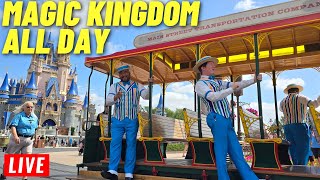 LIVE:  Magic Kingdom All Day Sunday for rides, shows, parades, and Fireworks 4/28/2024