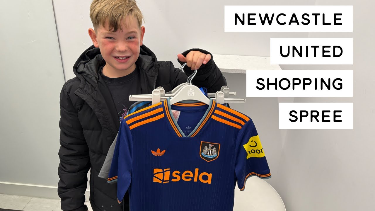 Newcastle United Shopping Spree! 