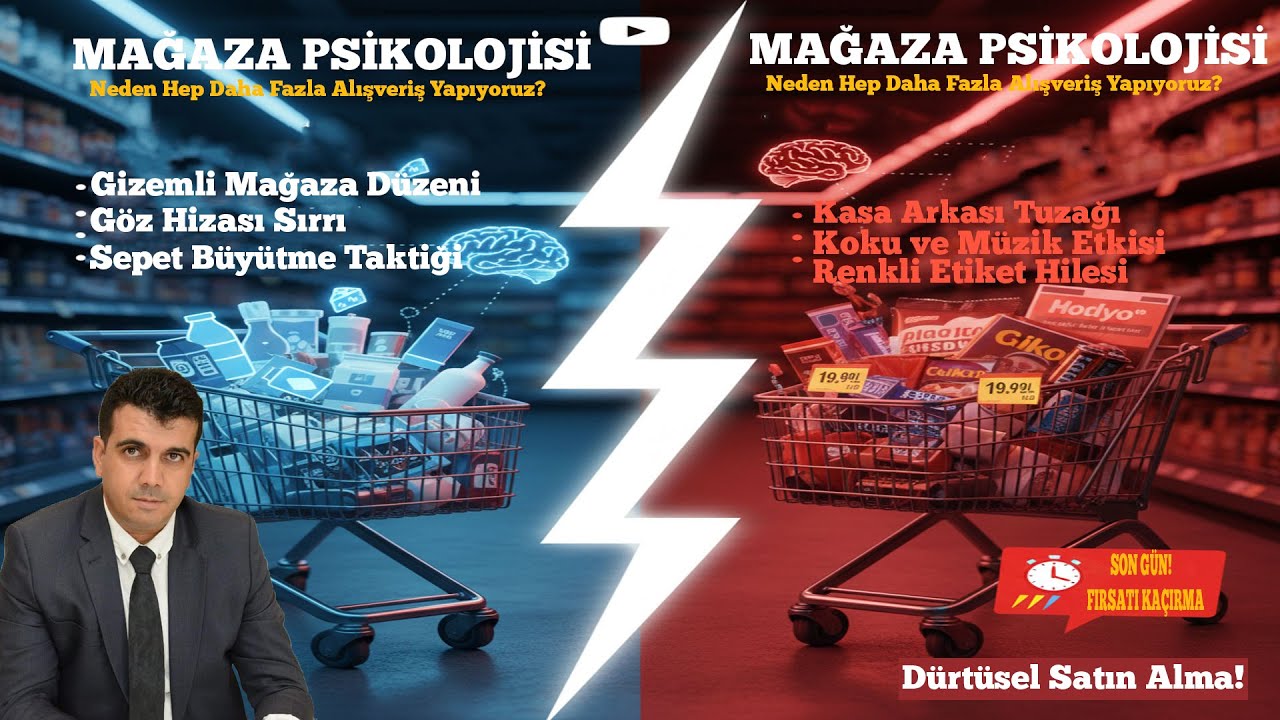 SAKIN BU TUZAKLARA DÜŞMEYİN! I MAĞAZA PSİKOLOJİSİ DÜRTÜSEL SATIN ALMA