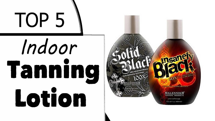 What is the best tanning bed lotion for sensitive skin