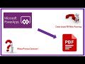 Create and Download PDF in PowerApp
