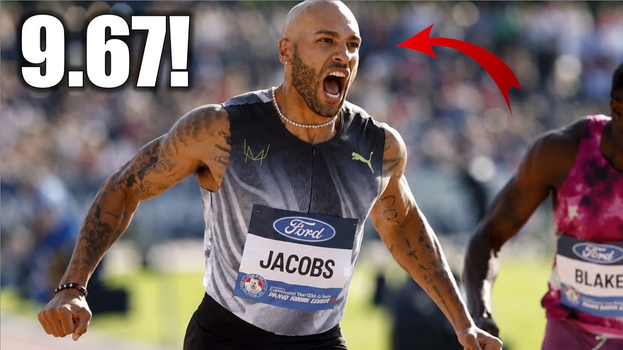 Lamont Marcell Jacobs SHOCKS THE WORLD!! || Insane 100 Meter Record