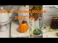 Decoración cocina otoño 🍁/decor económica cocina 🍂🍂🍁/ dos ideas