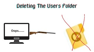 What happens when you delete the users folder