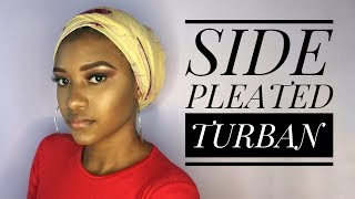 SIDE PLEATED MINIMALIST HIJAB STYLES | Hijab Tutorial | Turban Tutorial screenshot 5