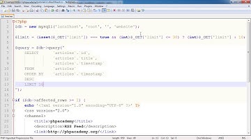 PHP Tutorials  Dynamic RSS Feed For Your Website Content Part 3 3