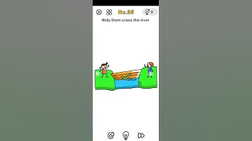 Brainout level-35 || Help them cross the river