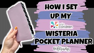 NEW! POCKET PLANNER SET UP! ERIN CONDREN | PASSION PLANNER TABS | PLANNER KATE STICKERS