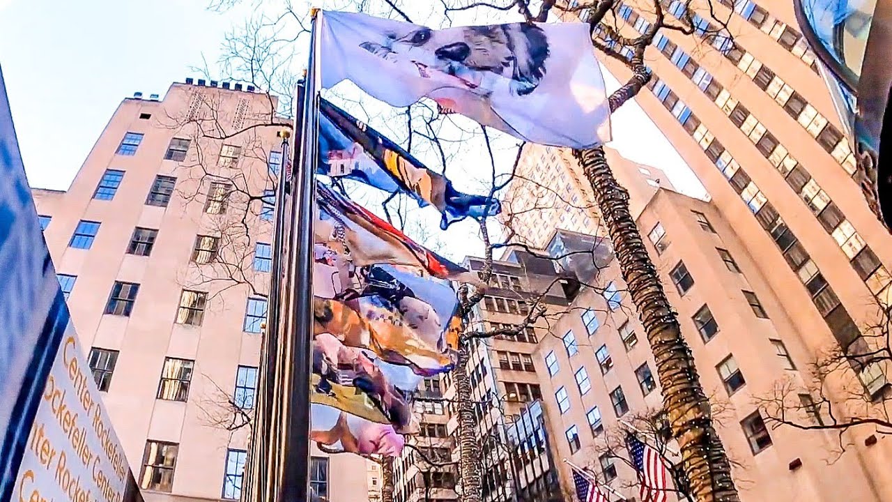 The Flag Project - Rockefeller Plaza - 2021