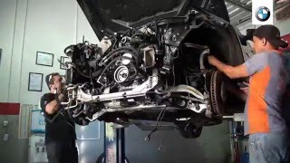 Bmw 550 F10 engine removal N63 - Removendo motor bmw 550 F10