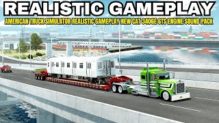 ✅REALISTIC GAMEPLAY( TRUCK MODS) | WITH NEW CAT 3406E 6TS by Zeemod Transport Metro Railcar (New)