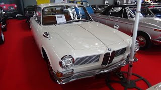 Athlete Statistics 1964 BMW 3200 CS Coupe Bertone - Exterior and Interior - Retro Classics Stuttgart 2023