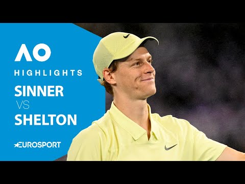 OPEN D'AUSTRALIE 2025 - Beaucoup trop fort pour Shelton, Sinner se qualifie pour la finale