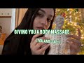 Fast  aggressive asmr pain relief massage featuring the acupuncture doll