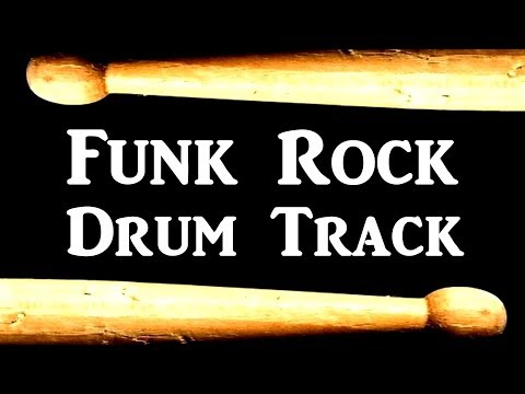 funk-rock---90-bpm-drum-track---simple-drum-beat-for-bass-guitar-backing-#389