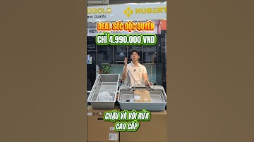 Mua chậu rửa bát Kluger KF7848FS–S78 - Tặng ngay vòi rửa Kluger 3 triệu