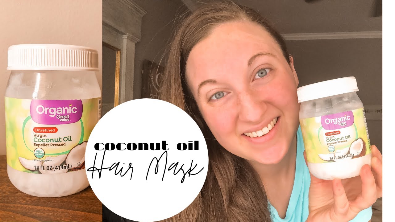 COCONUT OIL HAIR MASK For Healthy Hair LIFE WITH JENN YouTube