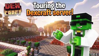 Touring the DEXCRAFT server! R&R Crossover event!