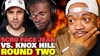 ROUND 2! 🚨 | Scru Face Jean vs. Knox Hill (Both Disses) | Reaction