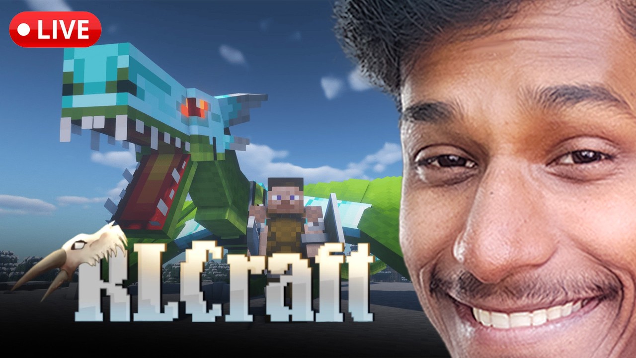 I Survived My First Night in RLCraft… (Live 😱) - YouTube