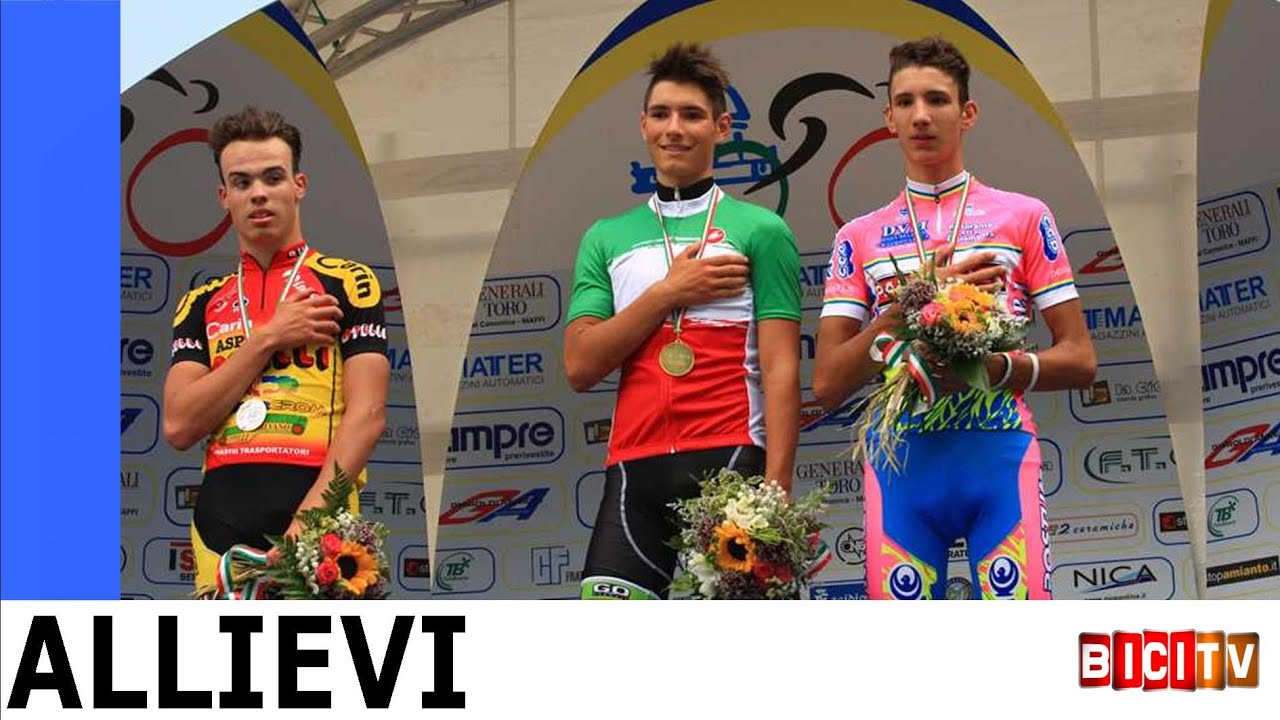 Luca Mozzato campione italiano Allievi 2014 a Boario