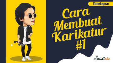 Cara Mudah Membuat Karikatur dari Corel Draw : With Youtuber Atta Halilintar