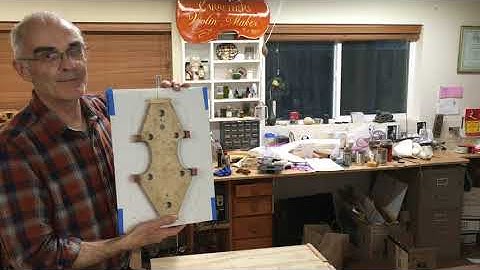 Making the ribs for the Redwood Violin - Part 1