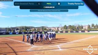 Trosky Force 13u vs. Winn Baseball Perez (2026.02.22)