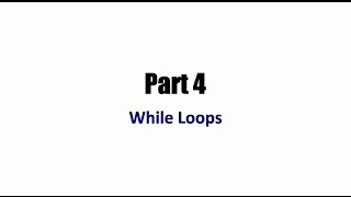 Java Programming Beginner Tutorials Part 4: While Loops