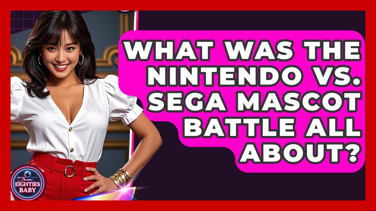 What Was the Nintendo vs. Sega Mascot Battle All About? | I'm an 80s Baby