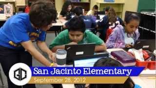San Jacinto Elementary - Math using Edmodo