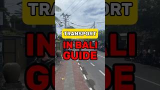 Bagaimana cara berkeliling Bali? Tips transportasi Bali #balitraveltips #balitransport #baliguide