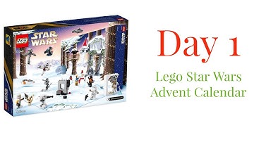 Day 1 | Lego Star Wars Advent Calendar 2022