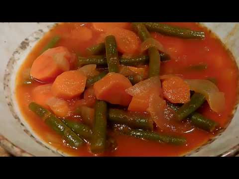 Tomato Green Bean Soup Recipe