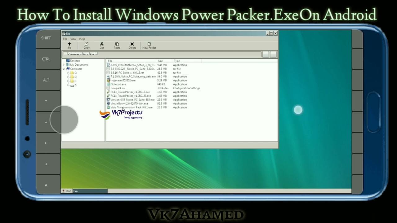 How To Install Windows Power Packer. Exe On Android Vk7projects
