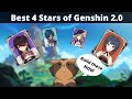 Best 4 ⭐ Characters for 2.0 | Genshin Impact