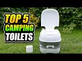 TOP 5 Best Portable Camping Toilets of 2021 - T Man Review