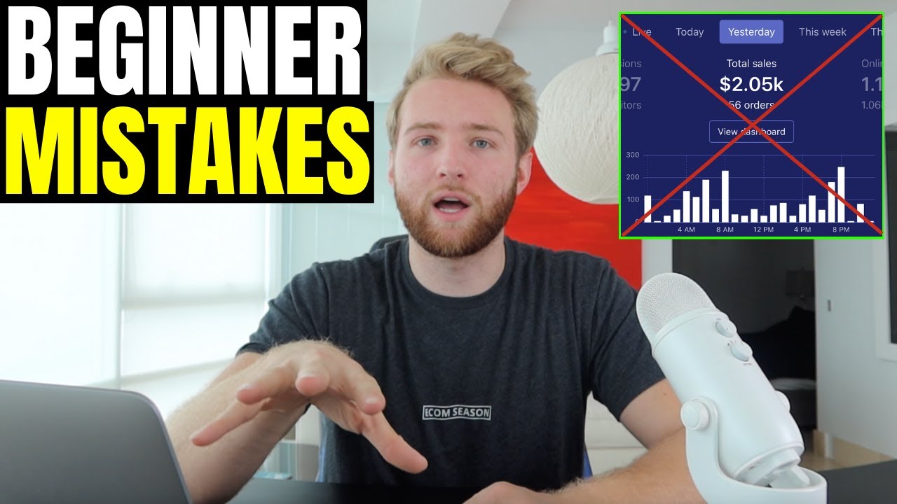 Worst Beginner Mistakes On Shopify… Stop This